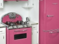 Retro kitchen oven & fridge