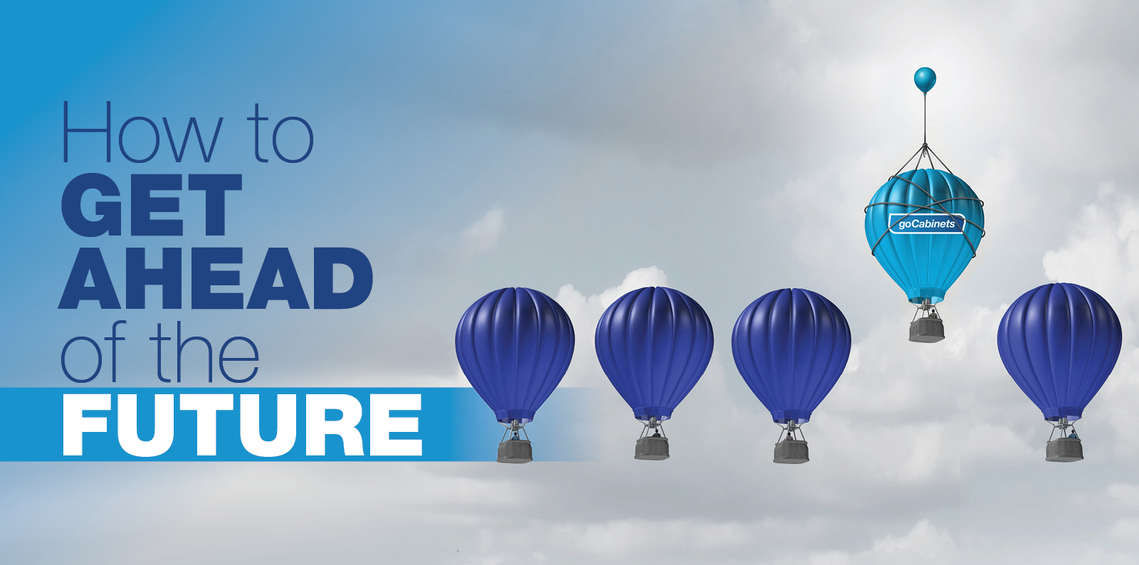 how to get ahead of the future banner