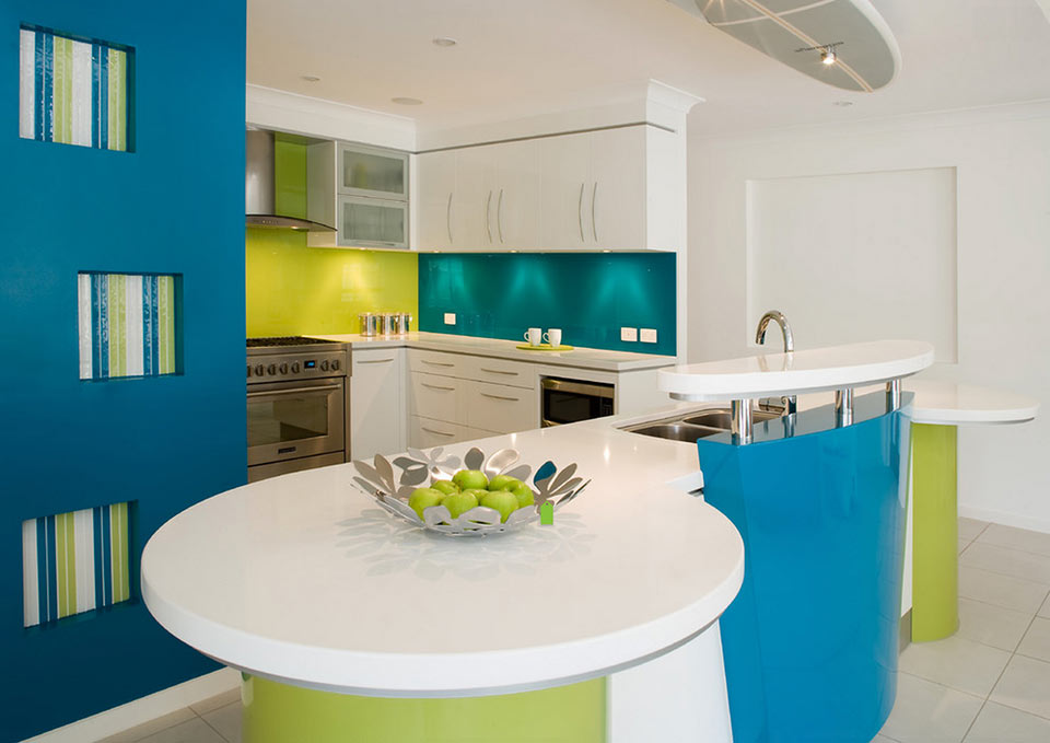 Colourful Kitchens